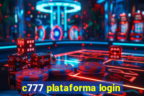 c777 plataforma login