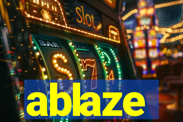 ablaze