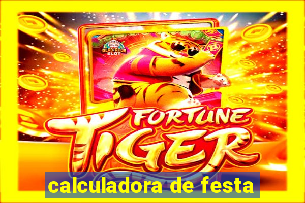 calculadora de festa