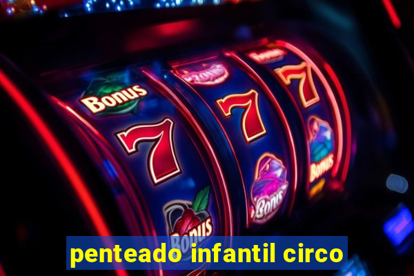penteado infantil circo