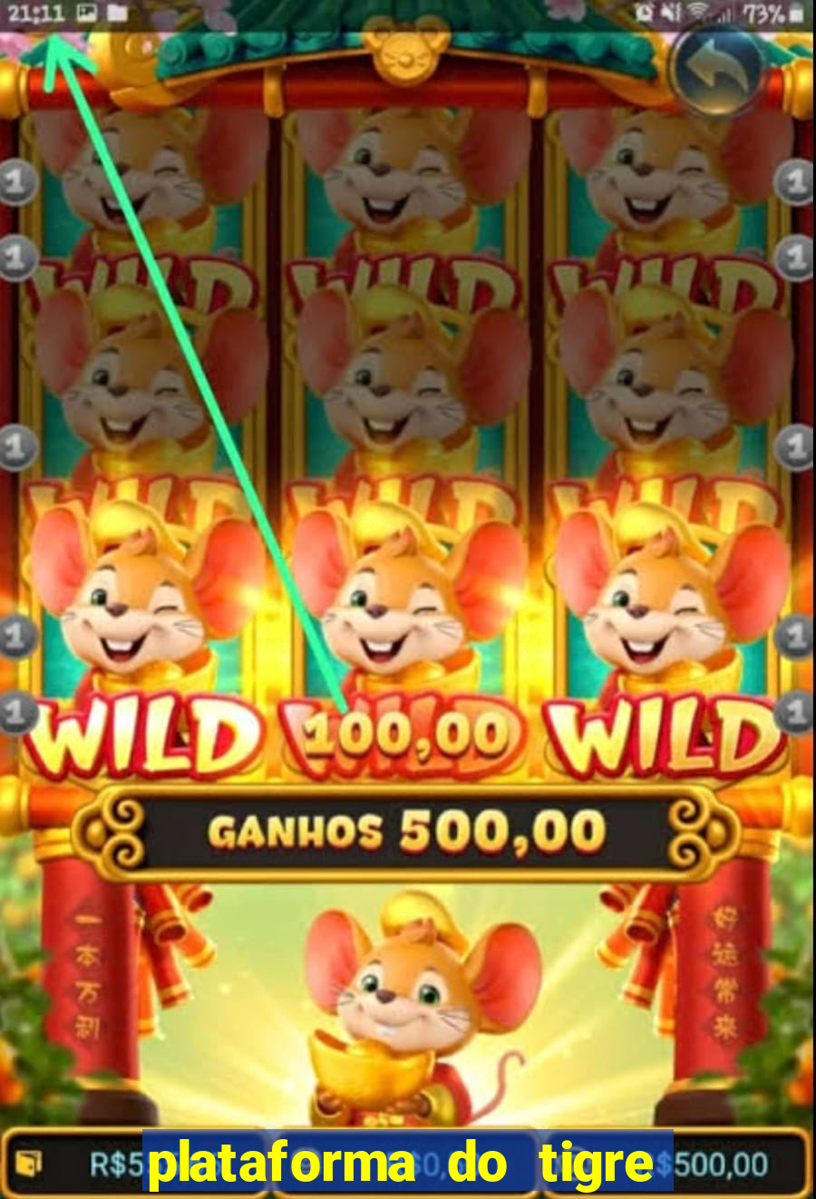 plataforma do tigre de 5 reais