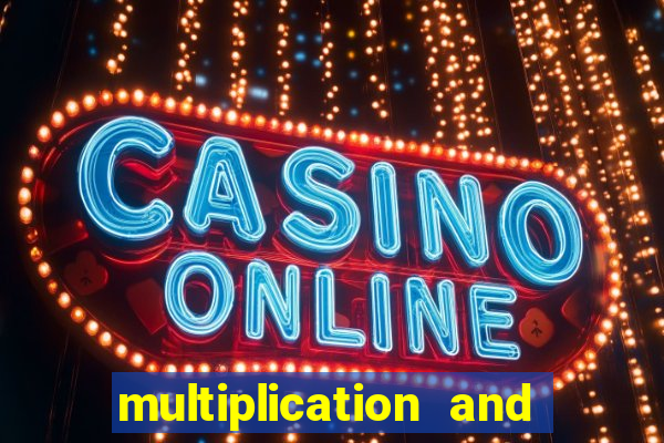 multiplication and division bingo